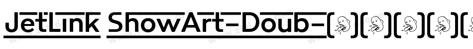 JetLink ShowArt-Doub字体转换